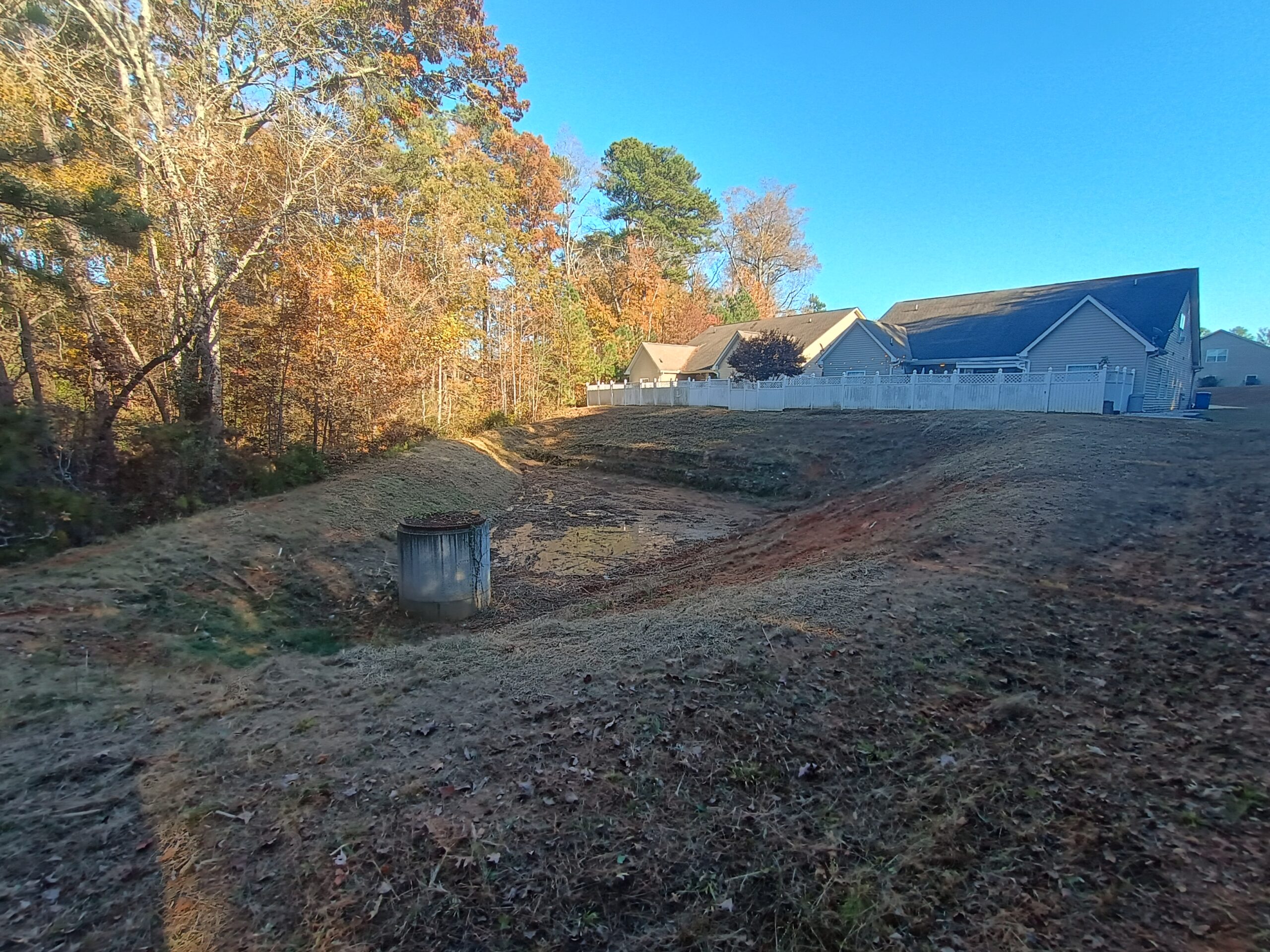 Steep Slope Mowing (After)